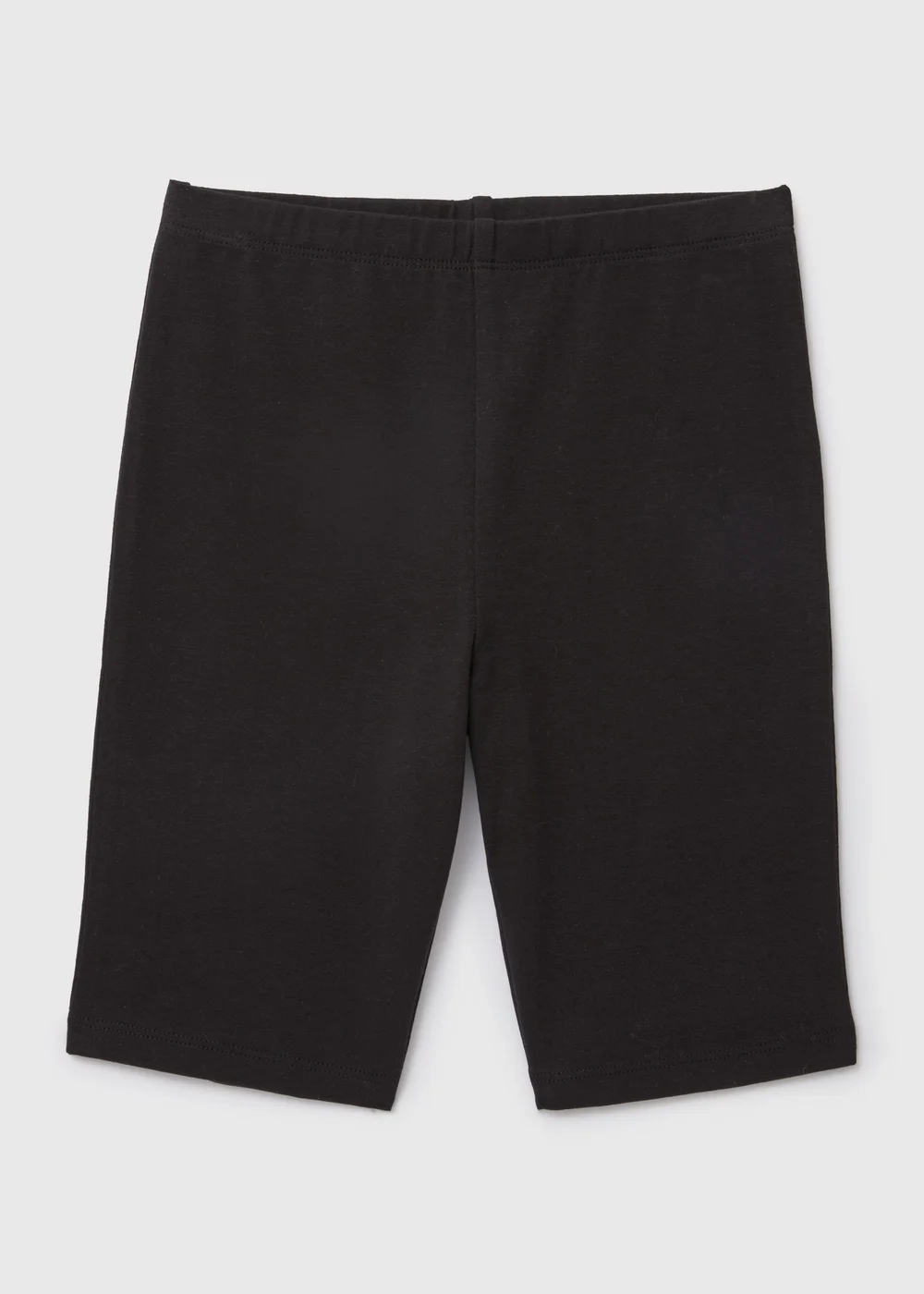 Girls Black Cycling Shorts (7-15yrs) - 8 Yrs Image 1