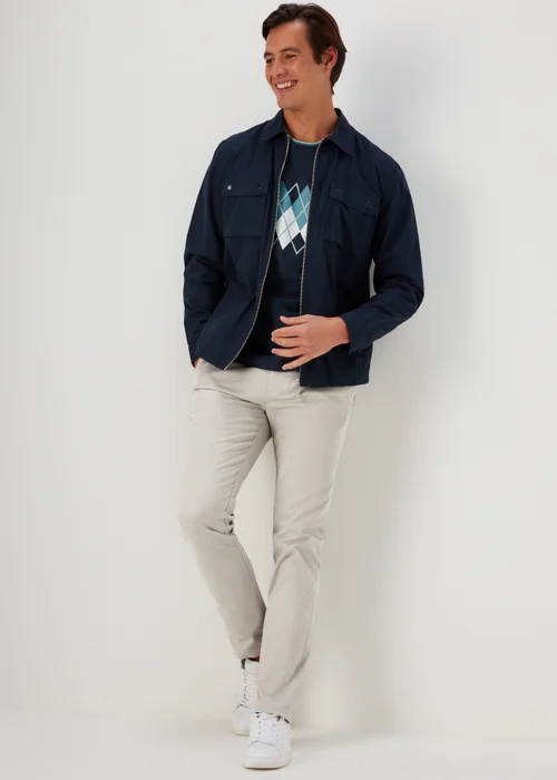 Bone Slim Fit Stretch Chinos - 30 Waist Regular Image 4