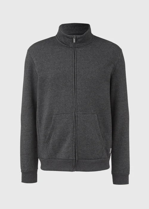 Black Grindle Essential Funnel Neck Jumper - S Image 5