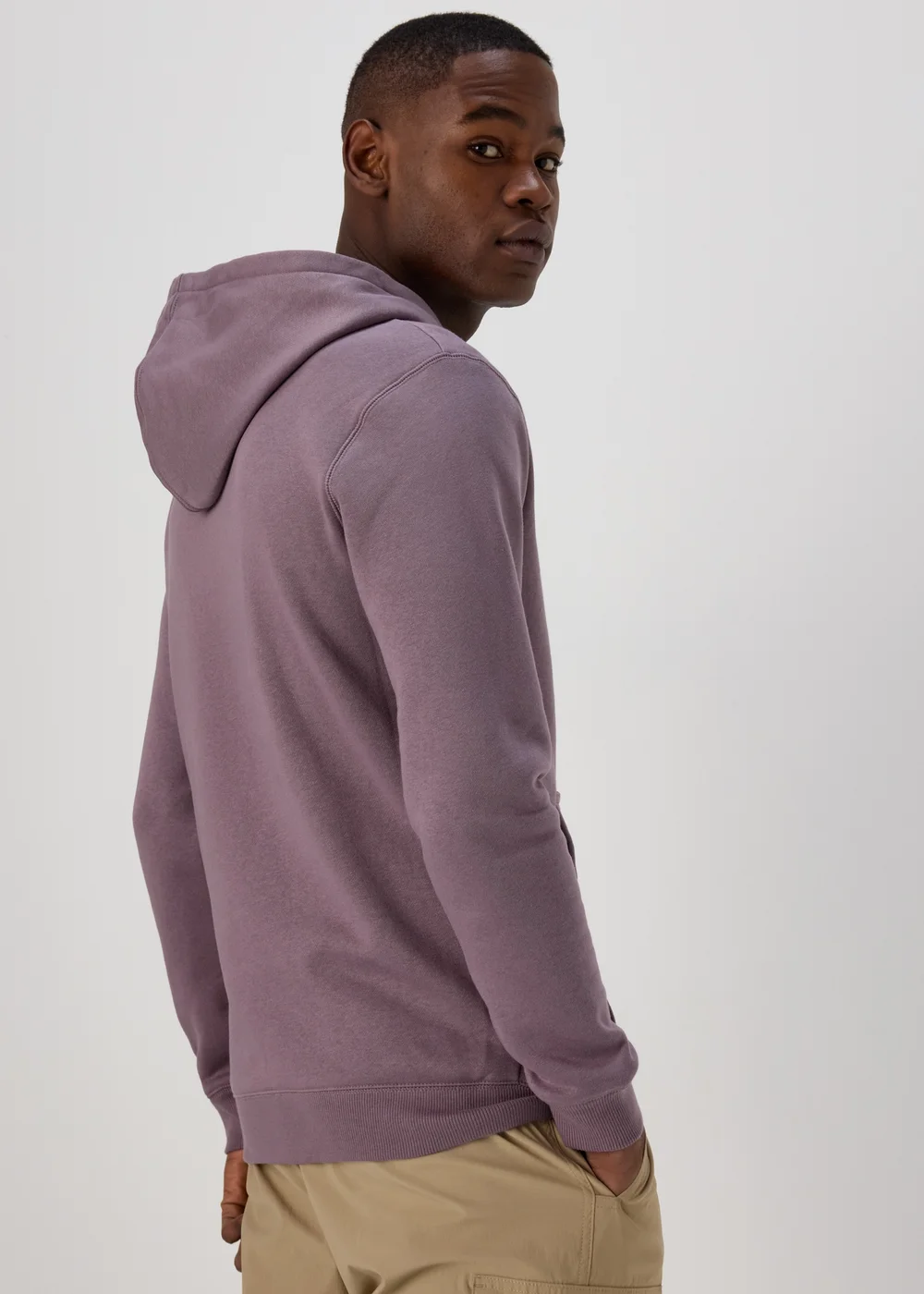 Lilac Essential Hoodie - S Image 2