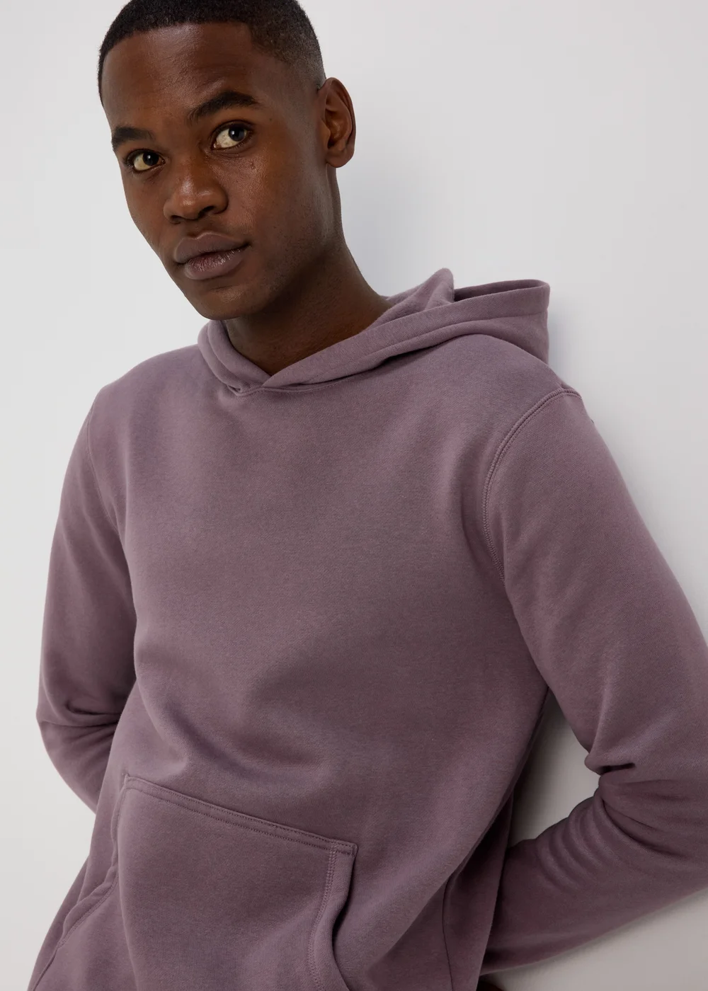 Lilac Essential Hoodie - S Image 3