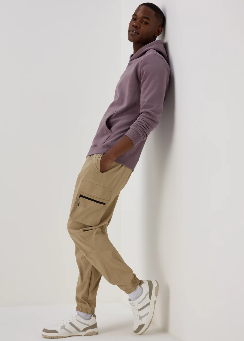 Lilac Essential Hoodie - S Image 4