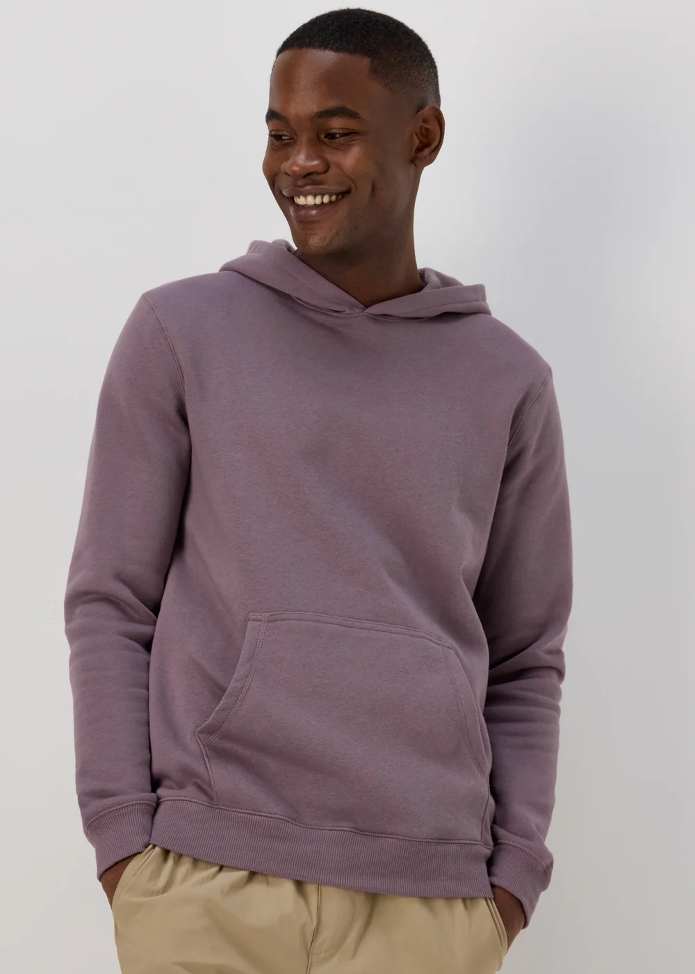 Lilac Essential Hoodie - S Image 1