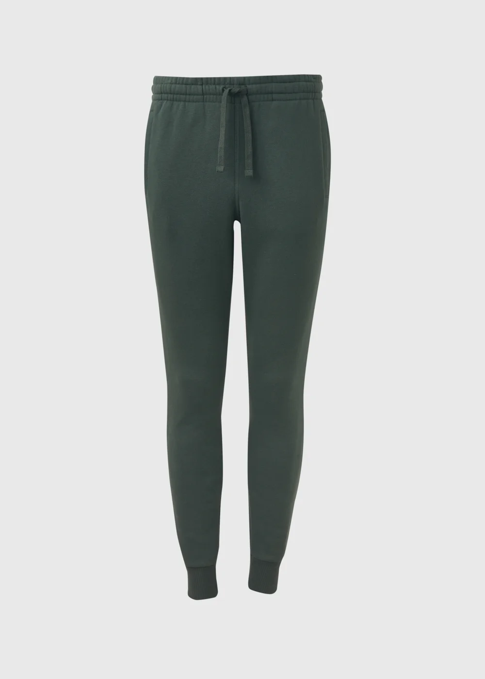 Khaki Slim Fit Cuffed Joggers - XS Image 5