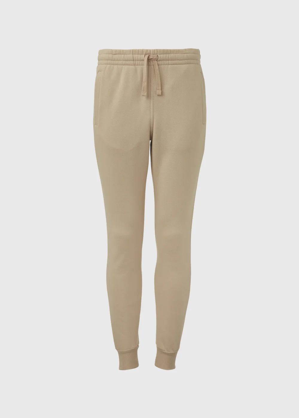 Cream Slim Fit Cuffed Joggers - XS Image 5