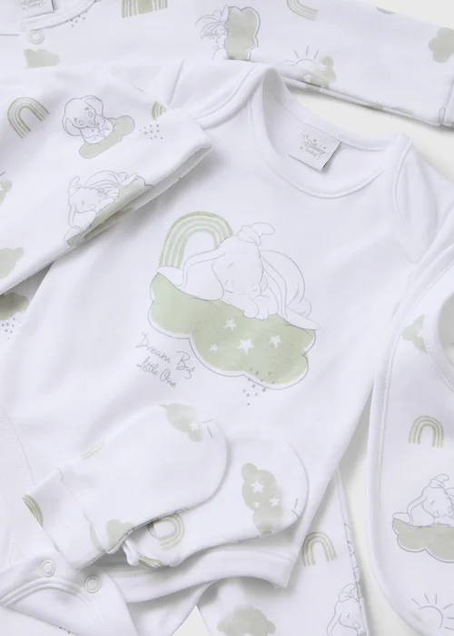 5 Piece Disney Dumbo Sleepuit Set (Tiny Baby-6mths) - 0-3 months Image 2