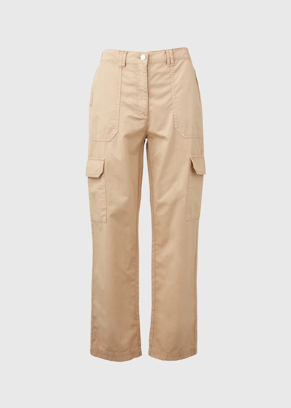 Stone Straight Cargo Pants - Size 8 Image 5
