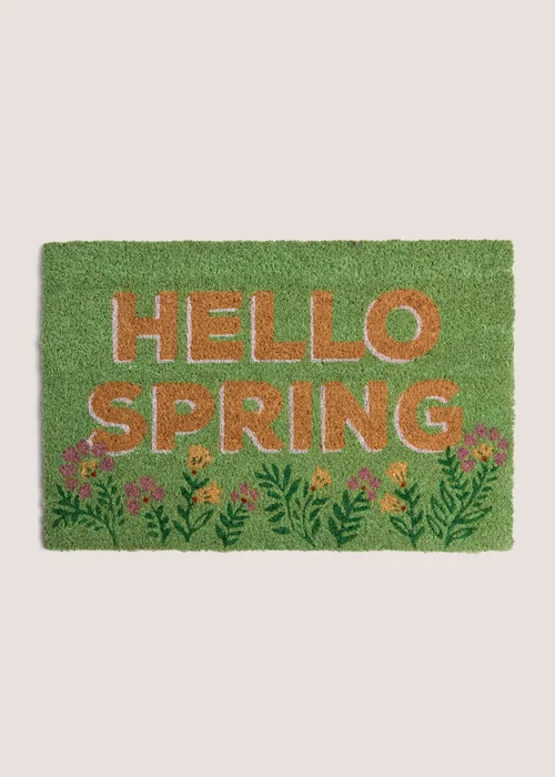 Hello Spring Doormat (60cm x 40cm) Image 1