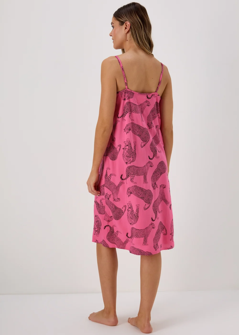 Pink Leopard Chemise - Extra small Image 2