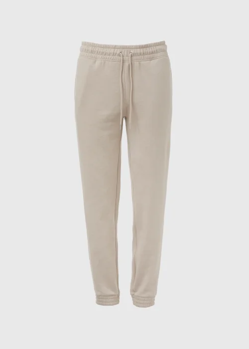 Beige Tapered Jogging Bottoms - S Image 5