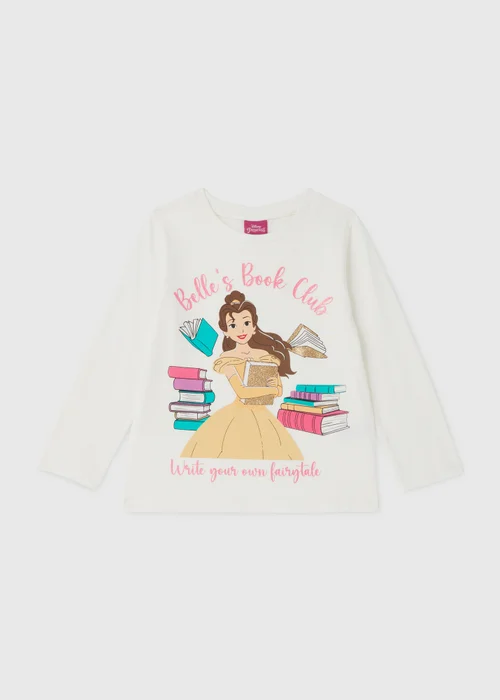 Disney Belle Yellow Long Sleeve T-Shirt (9mths-7yrs) - 2-3 Yrs Image 1