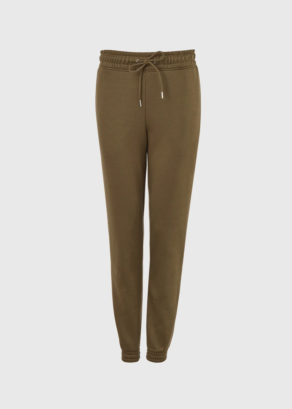 Khaki Tapered Joggers - S Image 5