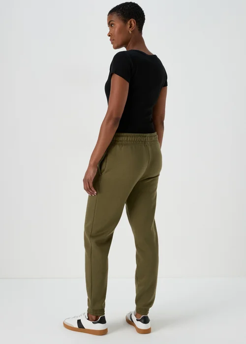 Khaki Tapered Joggers - S Image 2