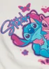 Girls Disney White Stitch Sweatshirt Set (4-11yrs) - Age 4 Years Image 2