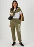 Khaki New York Joggers - Small Image 4