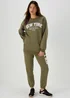 Khaki New York Joggers - Small Image 1