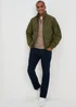 Khaki Technical Bomber Jacket - XS Image 4