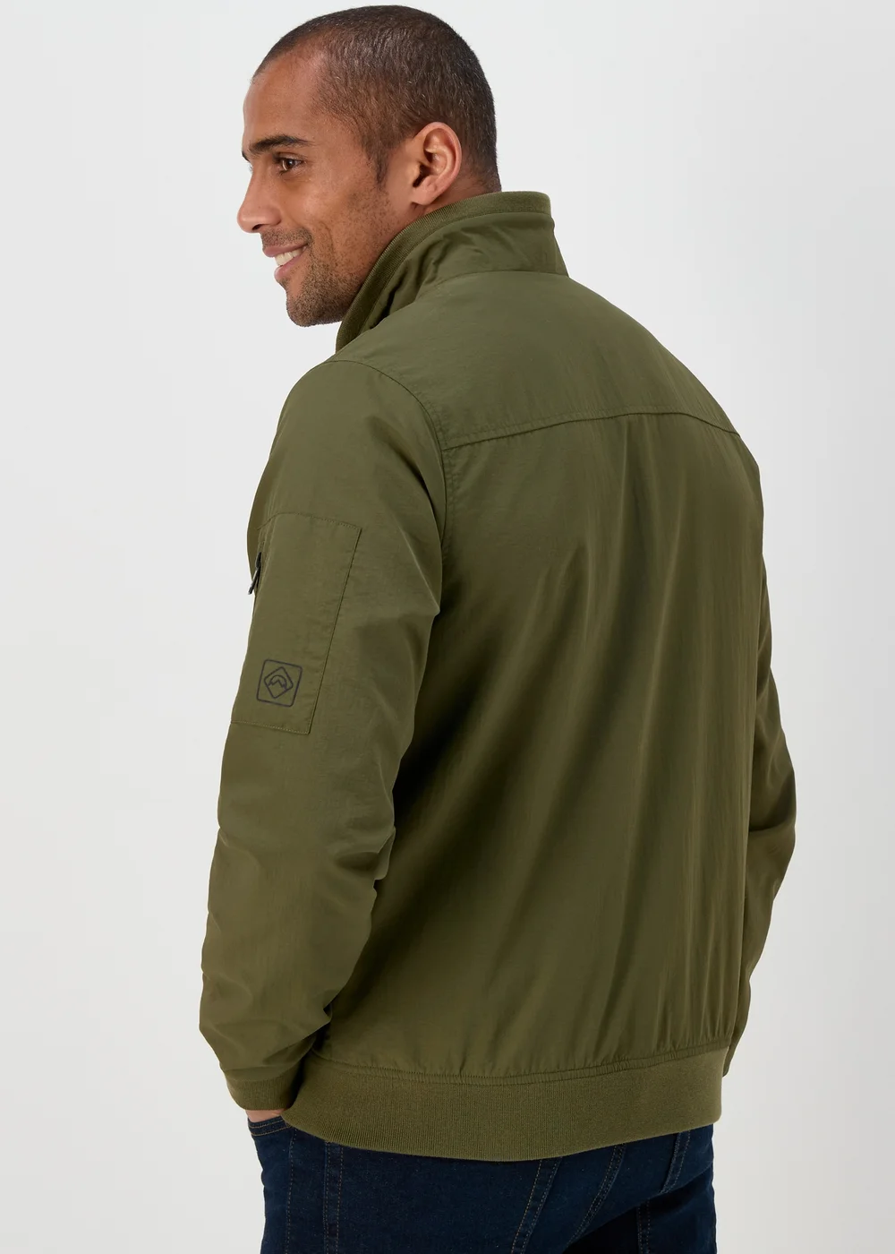 Khaki Technical Bomber Jacket - XS Image 2