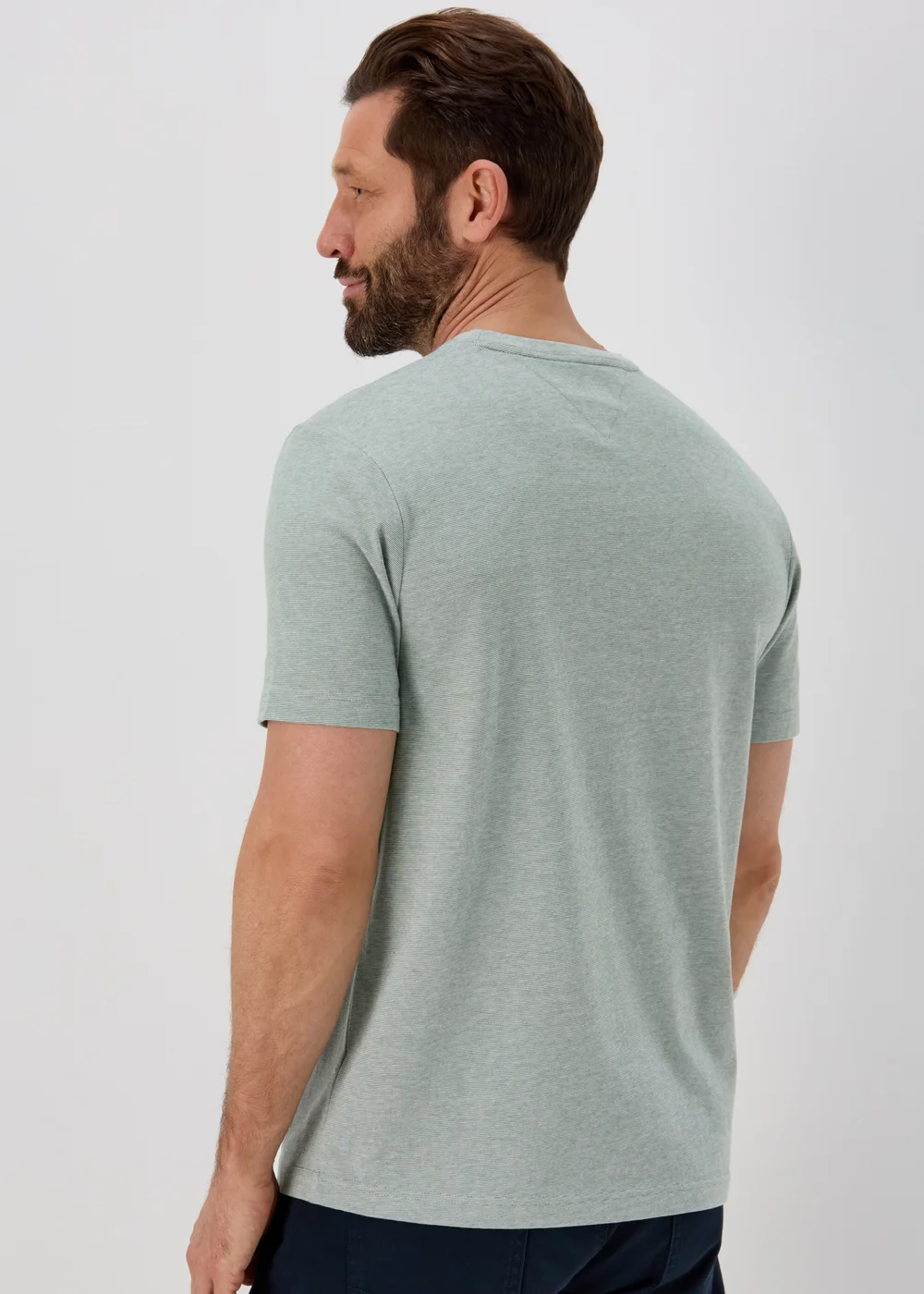 Lincoln Green Feeder Stripe T-Shirt - Small Image 2