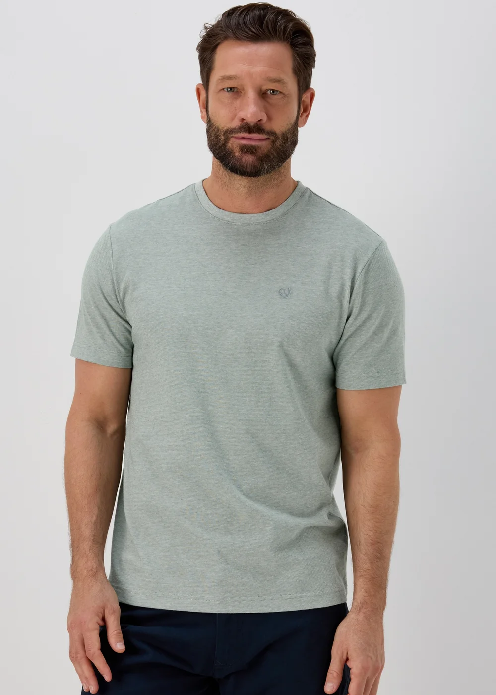 Lincoln Green Feeder Stripe T-Shirt - Small Image 1