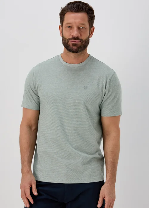 Lincoln Green Feeder Stripe T-Shirt - Small Image 1