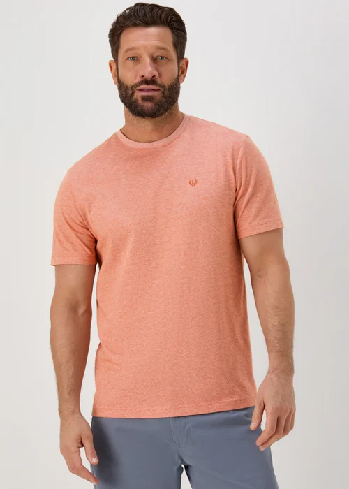 Lincoln Orange Feeder Stripe T-Shirt - Small Image 1