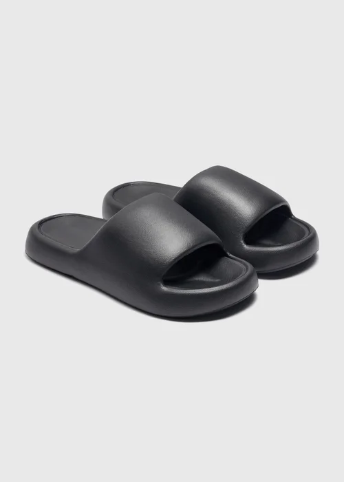 Black Chunky Sliders - S Image 1