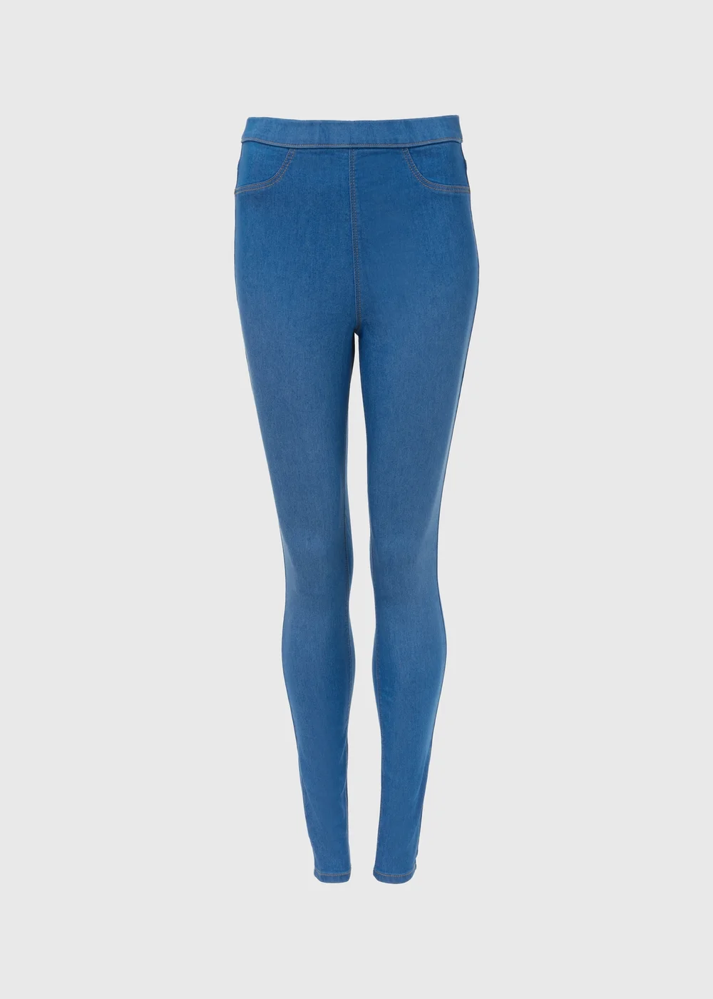 Blue Rosie Pull on High Rise Jeggings - 8/L29 Image 5