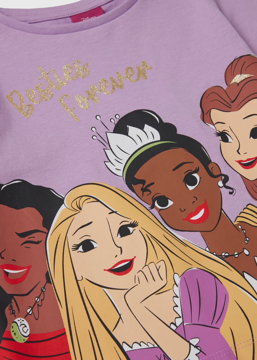 Girls Lilac Princess Long Sleeve T-Shirt (3-9yrs) - Age 3 Years Image 2