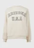 Cream Arizona Collegiate Sweatshirt - Small Image 5