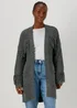 Grey Fringe Cardigan - S Image 1
