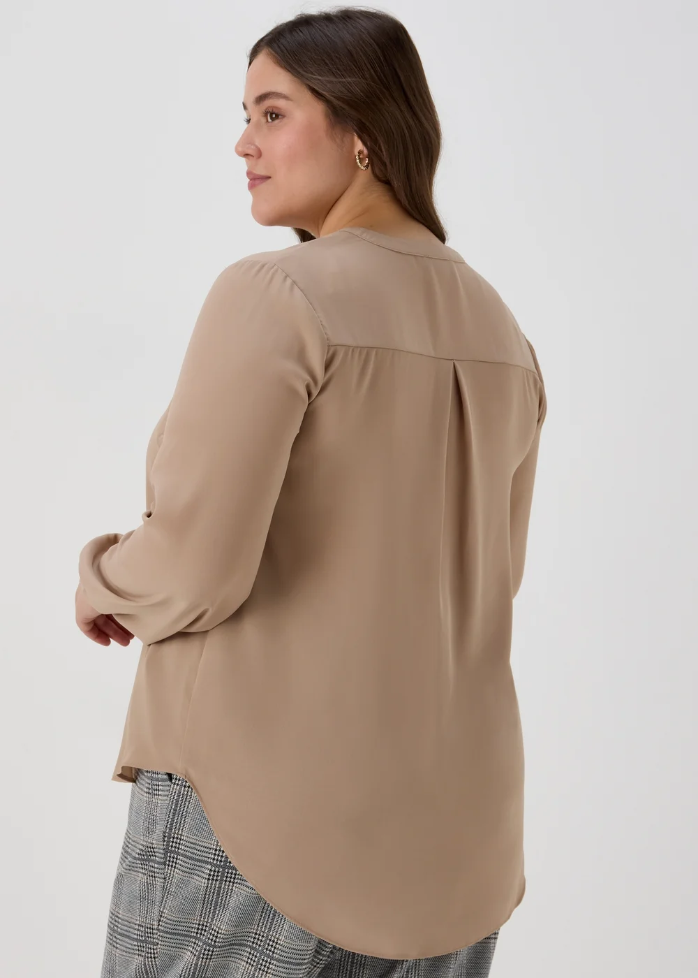 Et Vous Nude Zip Up Blouse - 8 Image 3