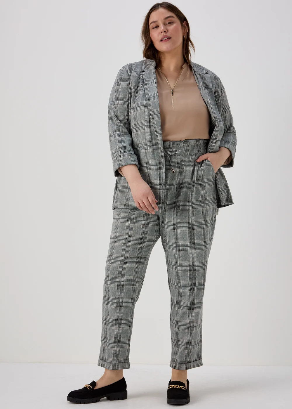 Et Vous Nude Zip Up Blouse - 8 Image 7