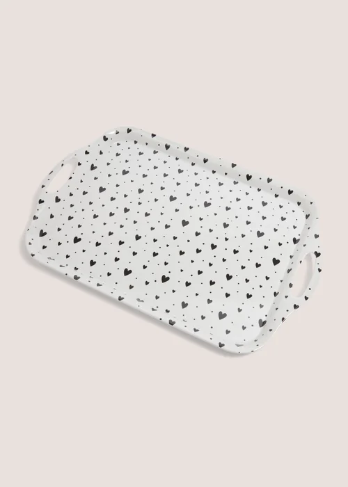 Melamine Heart Tray Image 1