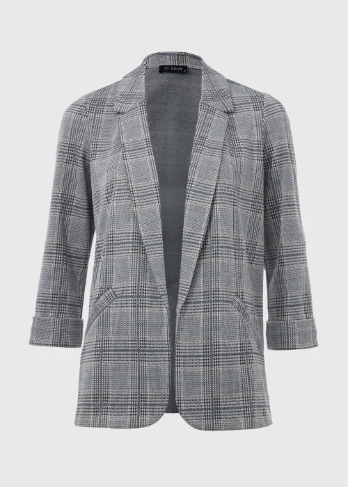 Et Vous Grey Check Ponte Blazer - 8 Image 5