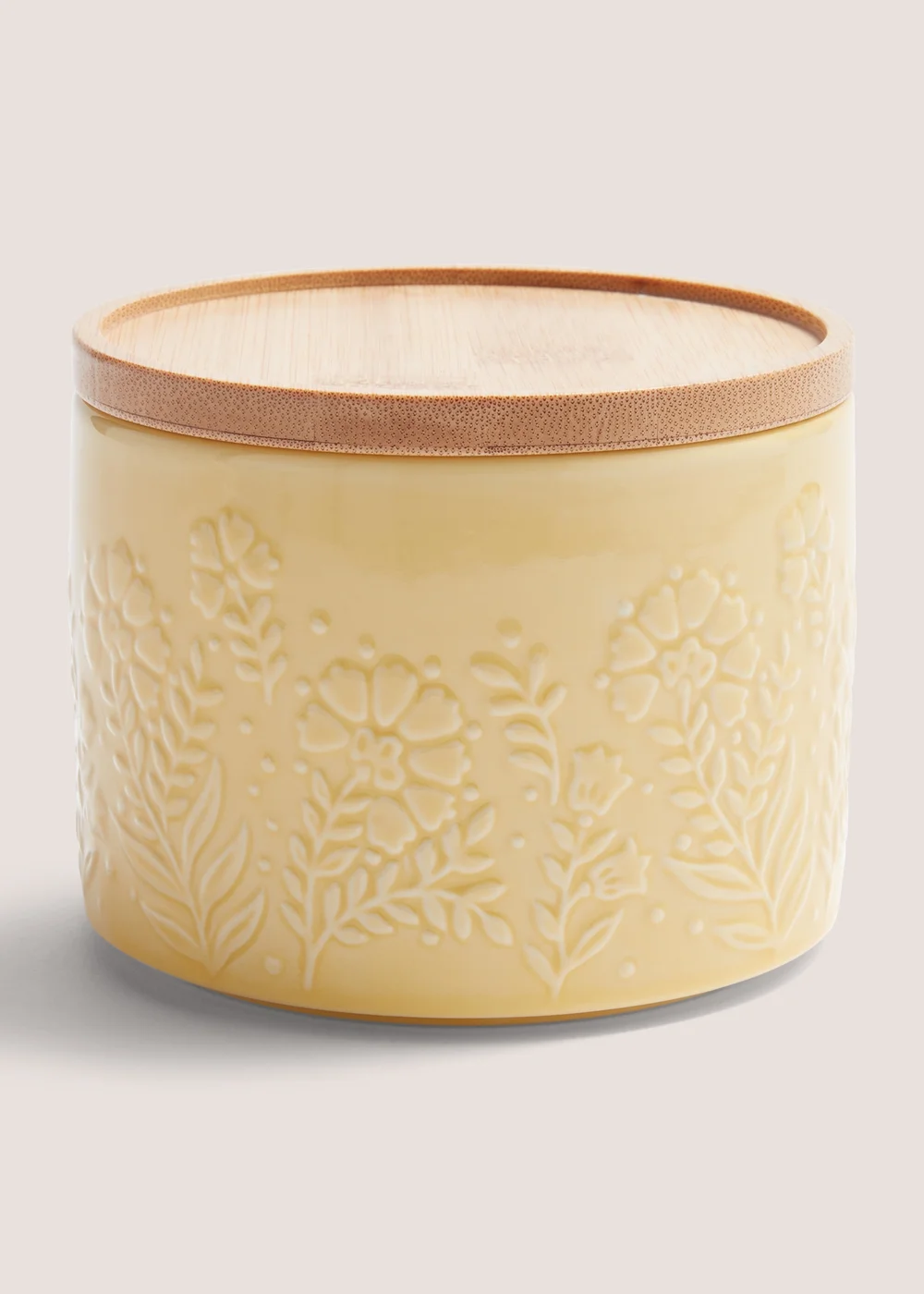 Embossed Retreat Canister (11cm x 8cm) Image 1