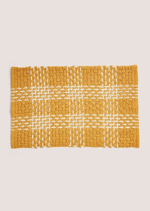 Yellow Cottage Bath Mat (50x80) Image 1