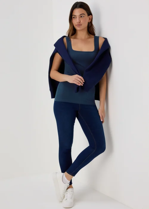 Navy Short Vest - 8 Image 4
