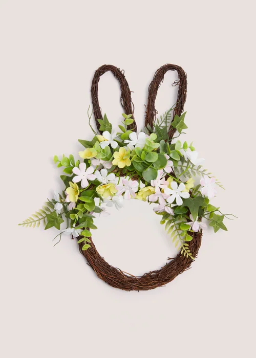 Bunny Shape Wreath (28cm x 38cm x 7cm) Image 1