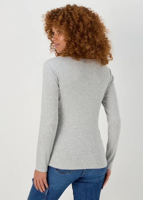 Grey Long Sleeve T-shirt - 8 Image 2