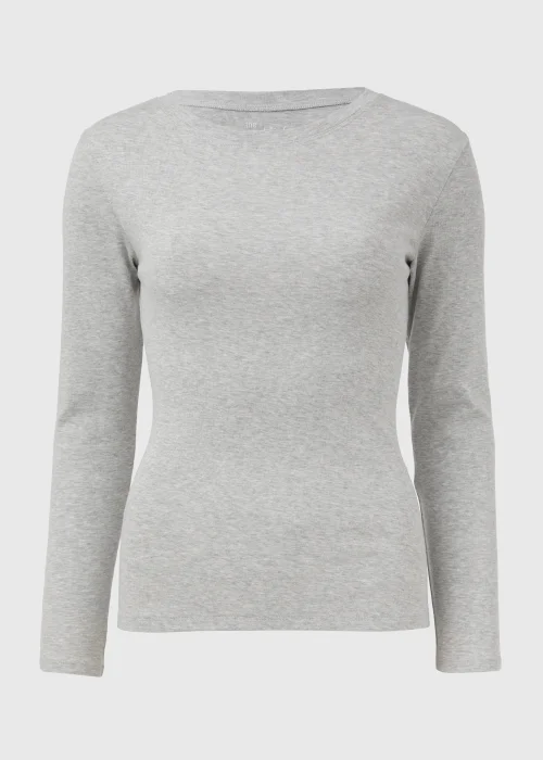 Grey Long Sleeve T-shirt - 8 Image 5