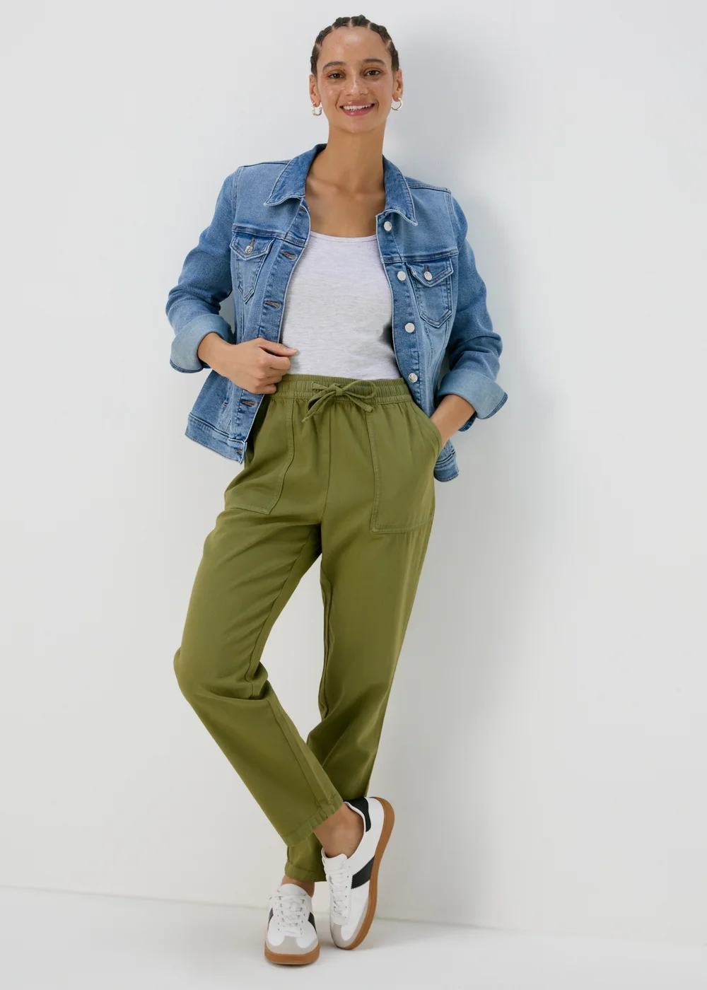 Grey Marl Essential Cami Top - 8 Image 4