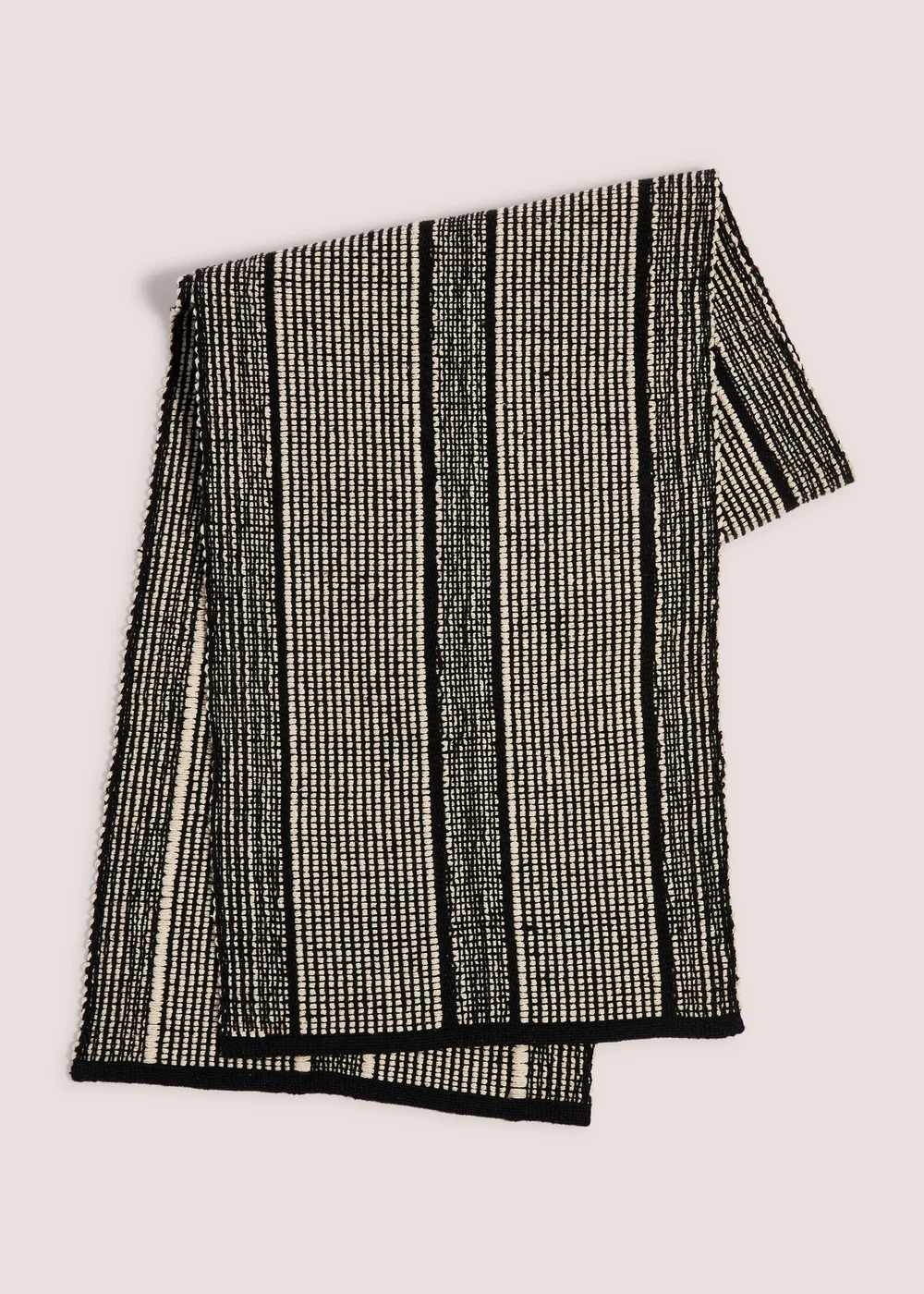 Gold Casa Woven Table Runner (35cm x 180cm) Image 1