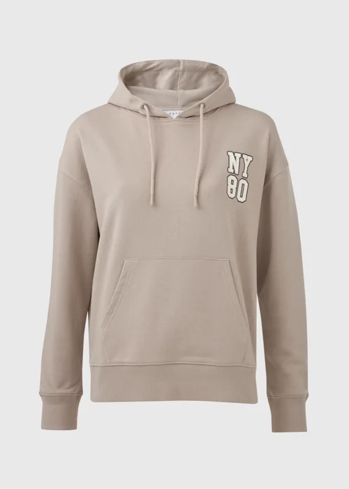 Black Printed NYC Hoodie - S Image 5