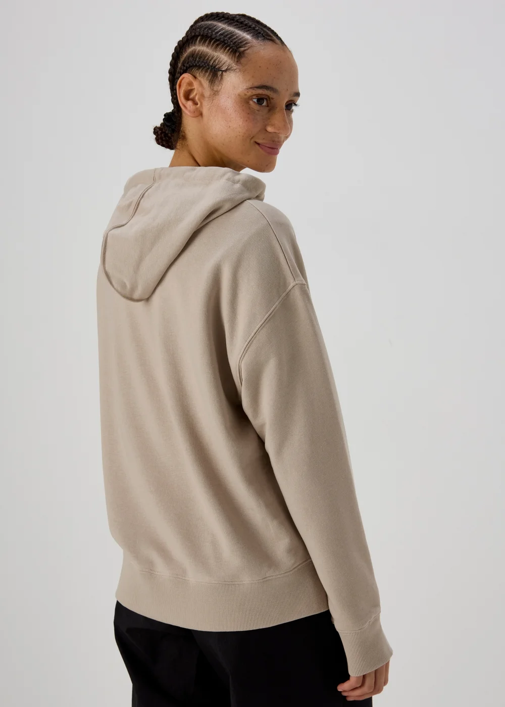Black Printed NYC Hoodie - S Image 2