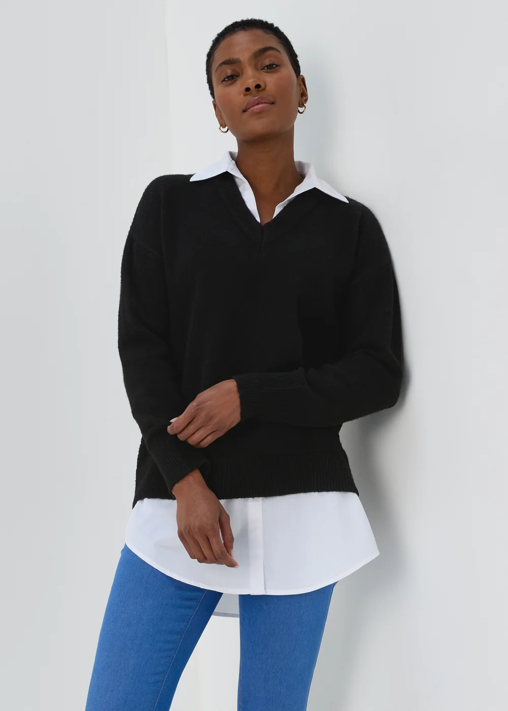 Black 2 In 1 Jumper - XS Image 1