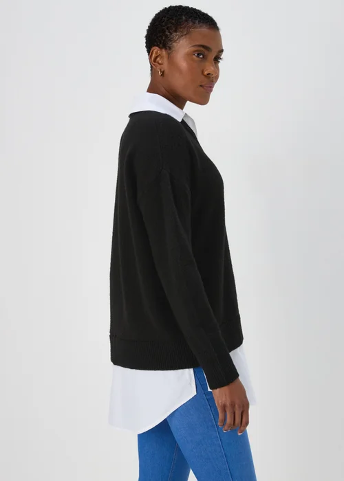 Black 2 In 1 Jumper - XS Image 2