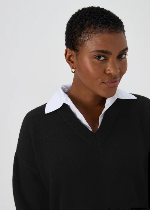 Black 2 In 1 Jumper - XS Image 3