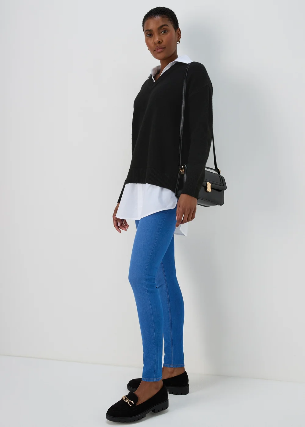 Black 2 In 1 Jumper - XS Image 4