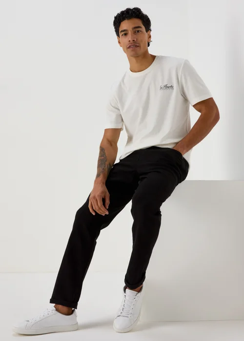 White Los Angeles T-Shirt - S Image 4